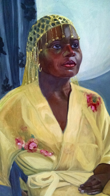Portrait of African woman